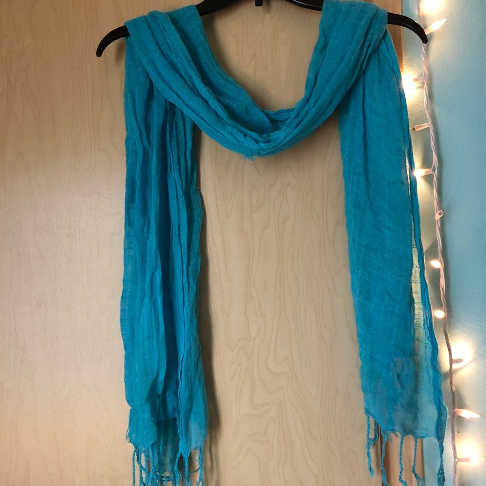 Blue Scarf